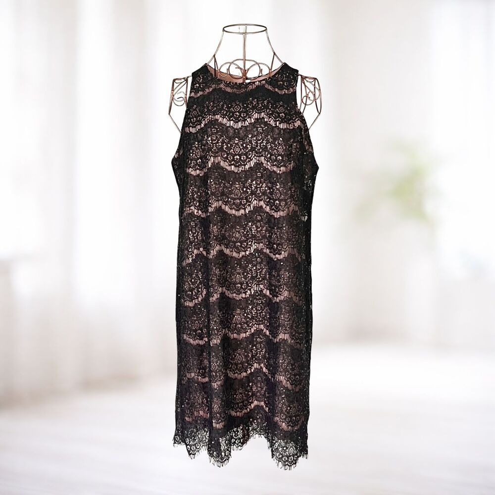 Black Lace Dress 8 Whimsigoth Dark Boho Witchy Cocktail Party Wedding Cruise